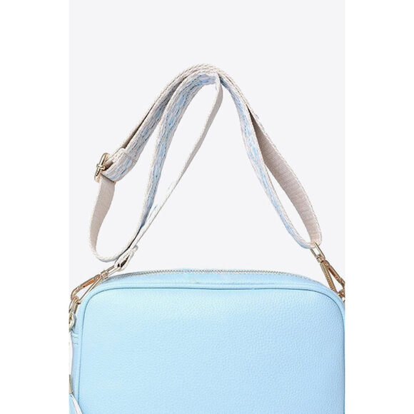 PU Leather Tassel Crossbody Bag - Picture 15 of 15